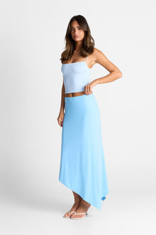 Lyra Maxi Skirt | Sky Blue