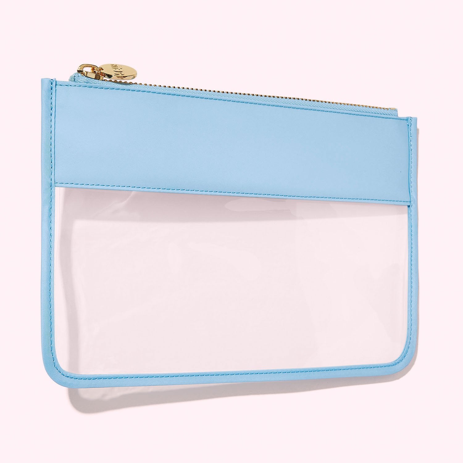 Clear Flat Pouch | Periwinkle