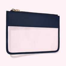 Clear Flat Pouch | Sapphire