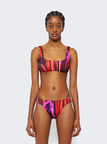 Women | Louisa Ballou | Scoop Neck Bikini Top | Red Raven