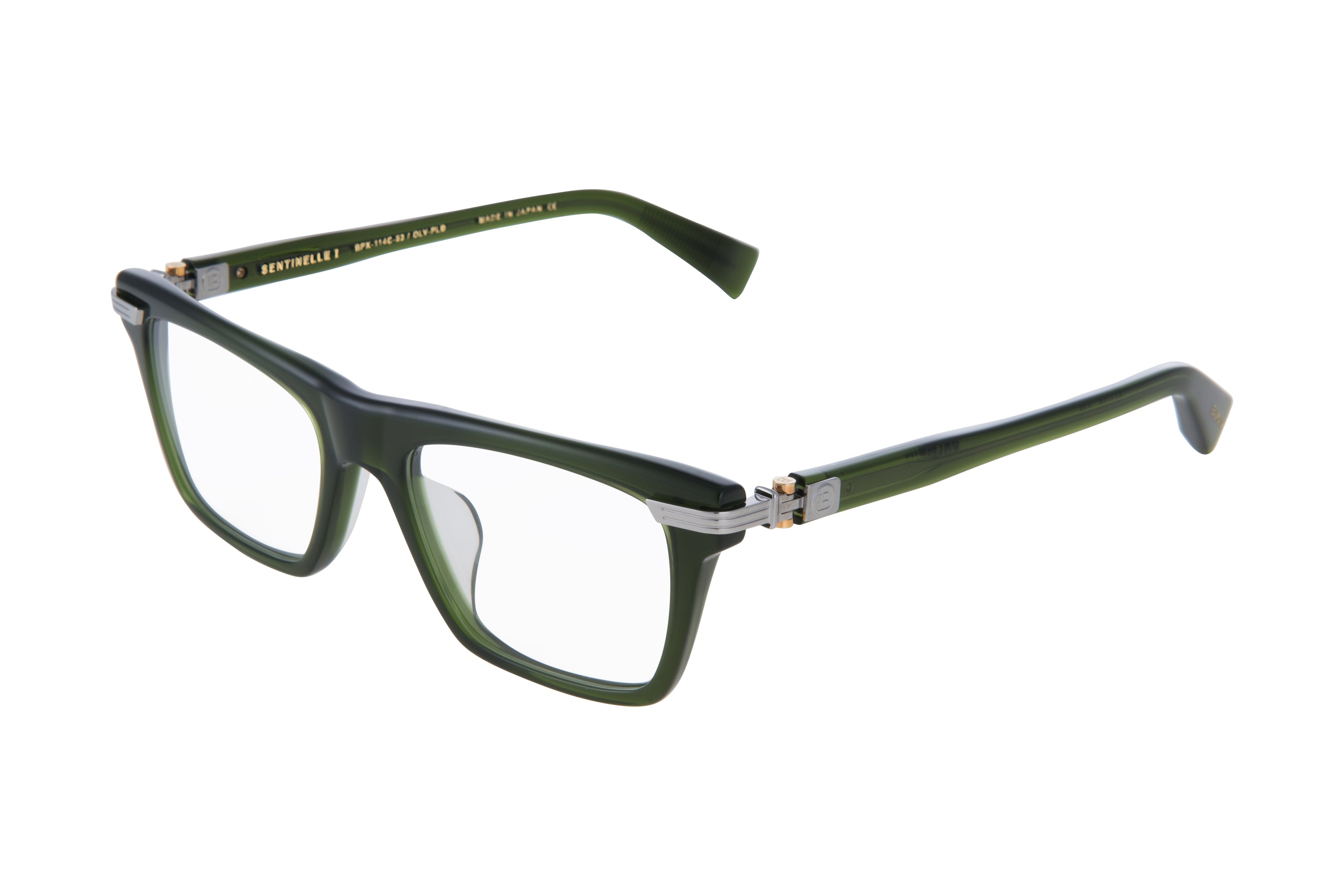 Unisex | Sentinelle - I Optical | Dark Olive - Black Palladium | Clear