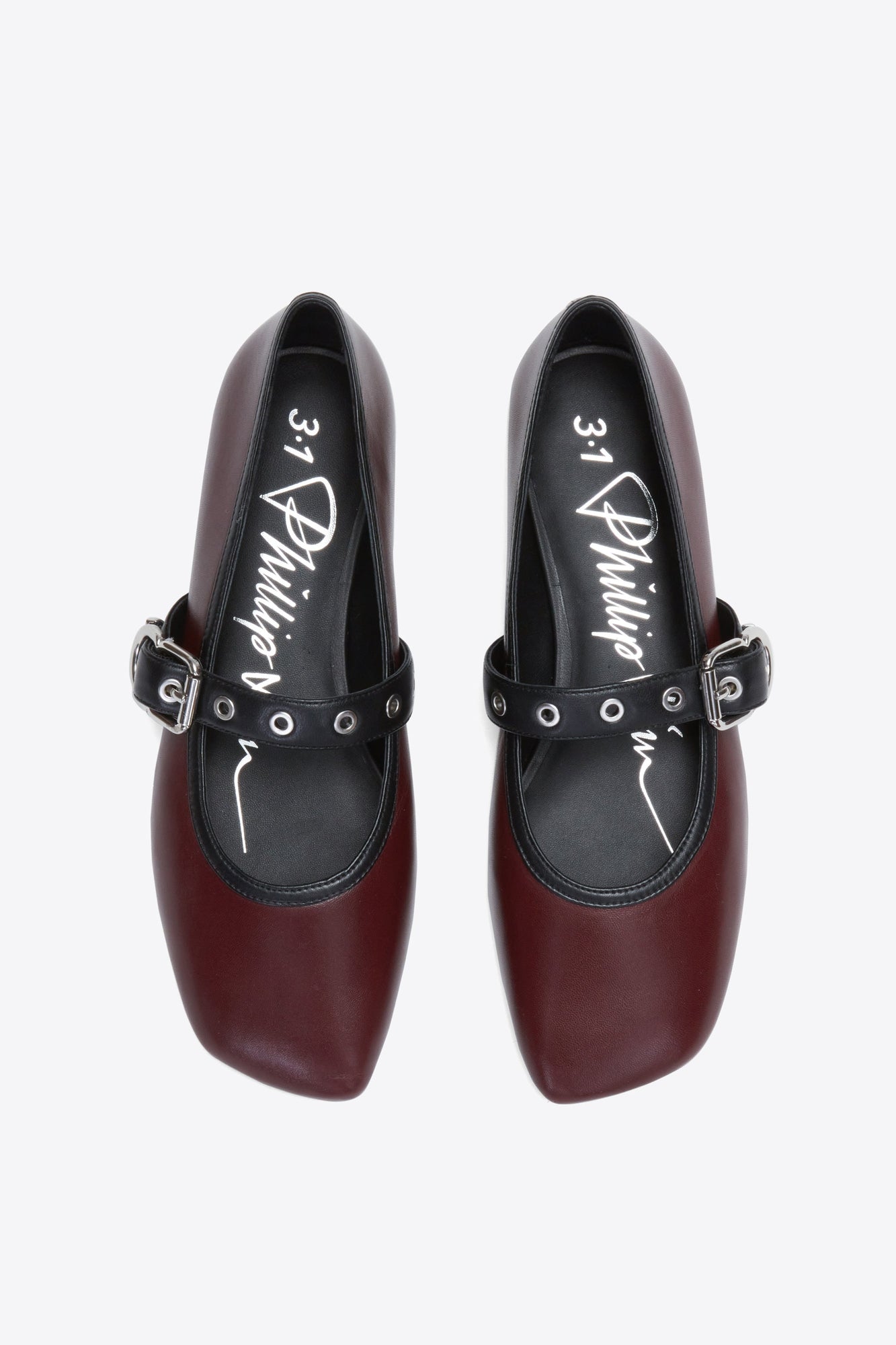 ID Mary Jane Flat | Ox Blood