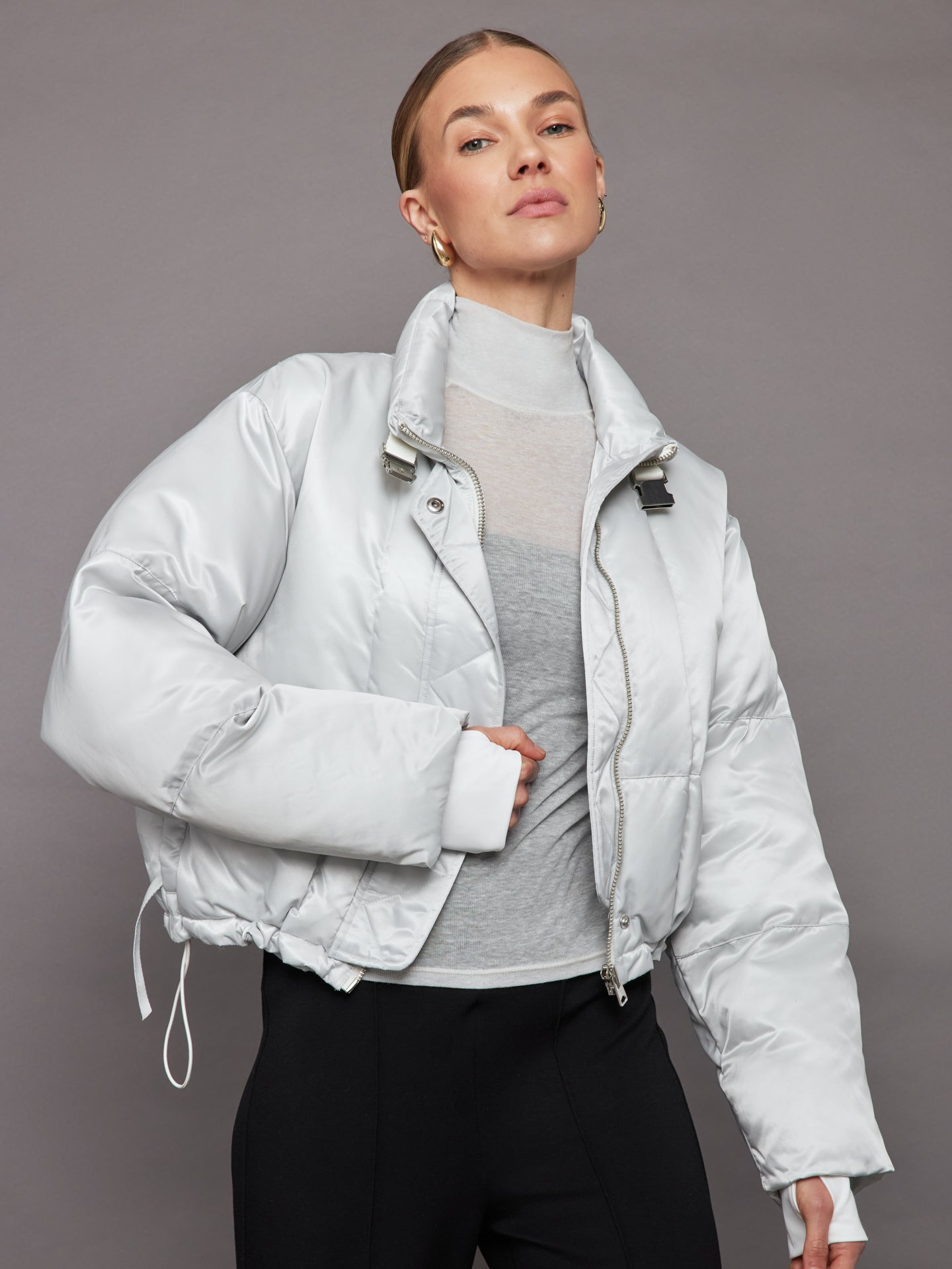 Hallie Puffer | Ice Grey
