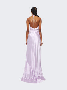 Women | Sergio Hudson | Cowl Neck Gown | Lilac