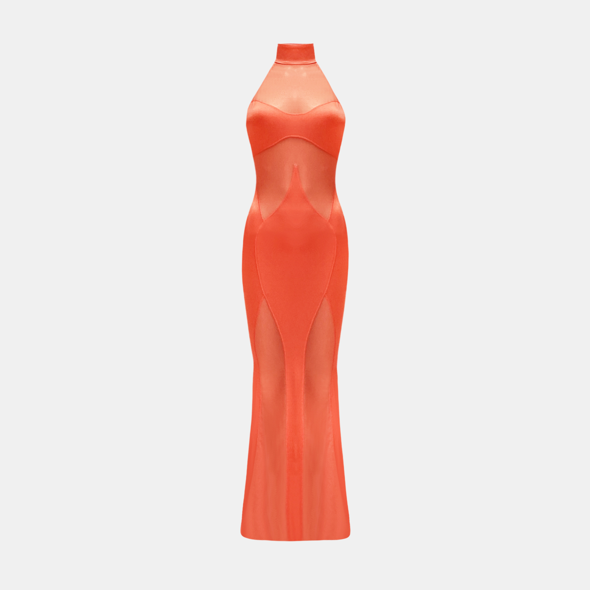 OW Collection Siena Halter Dress | OW Red