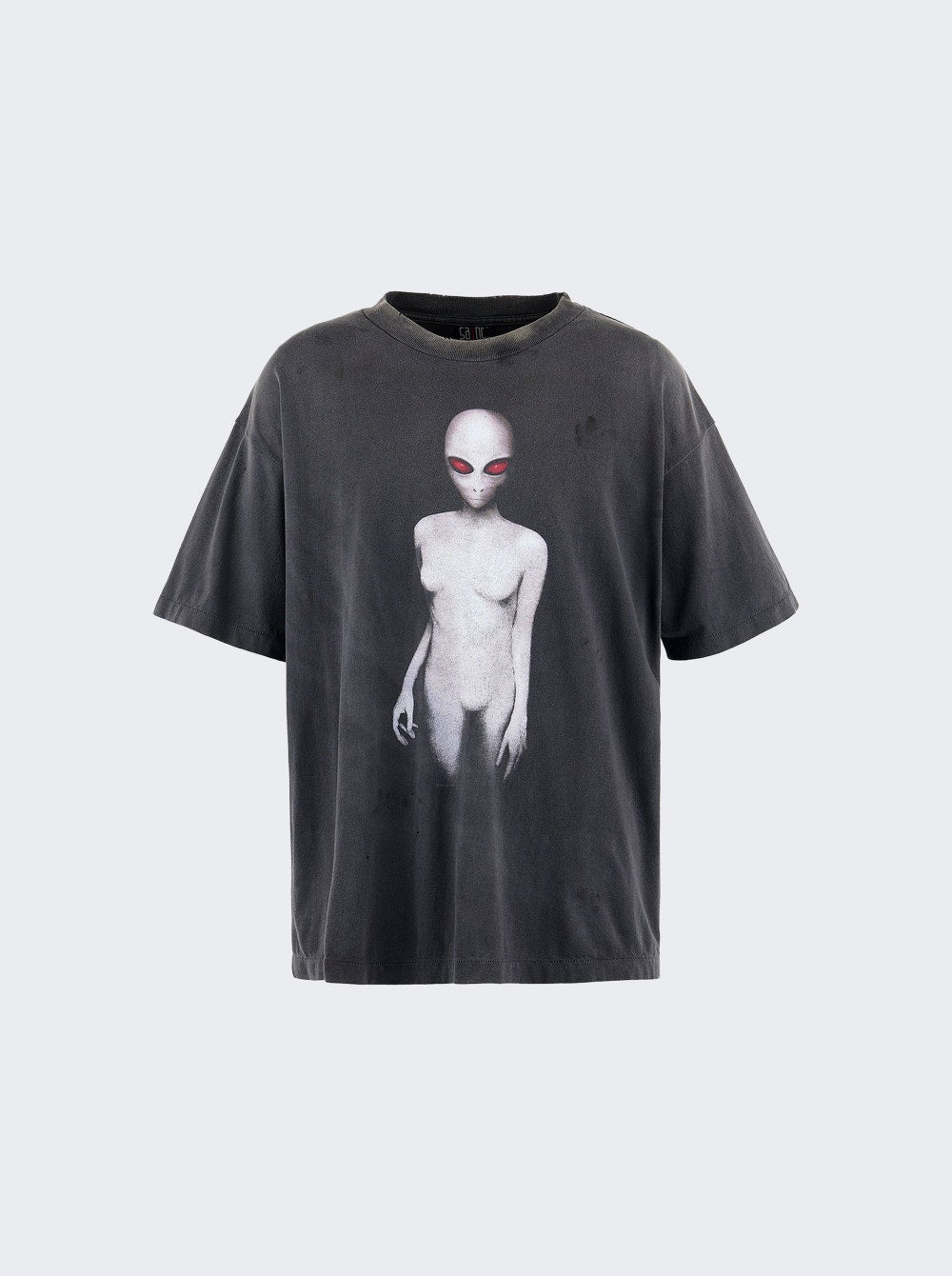 Men | Saint Mxxxxxx | Alien Short Sleeve Tee | Black