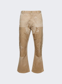 Men | Saint Mxxxxxx | Double Knee Trousers | Beige