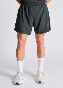Rhone | 5' Extra Mile Short-Lined | Black