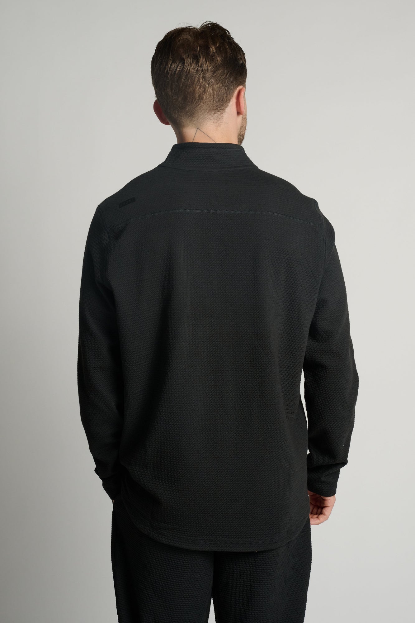 Rhone | Tribeca Tech 1/2 Zip | Black