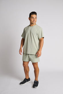 Lululemon | Zeroed In Short Sleeve | Fog Green