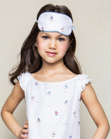Girl's Twill Amelie Nightgown in Bateau in Bateau#Color_Bateau