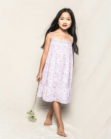Girl's Twill Lily Nightgown in Dorset Floral