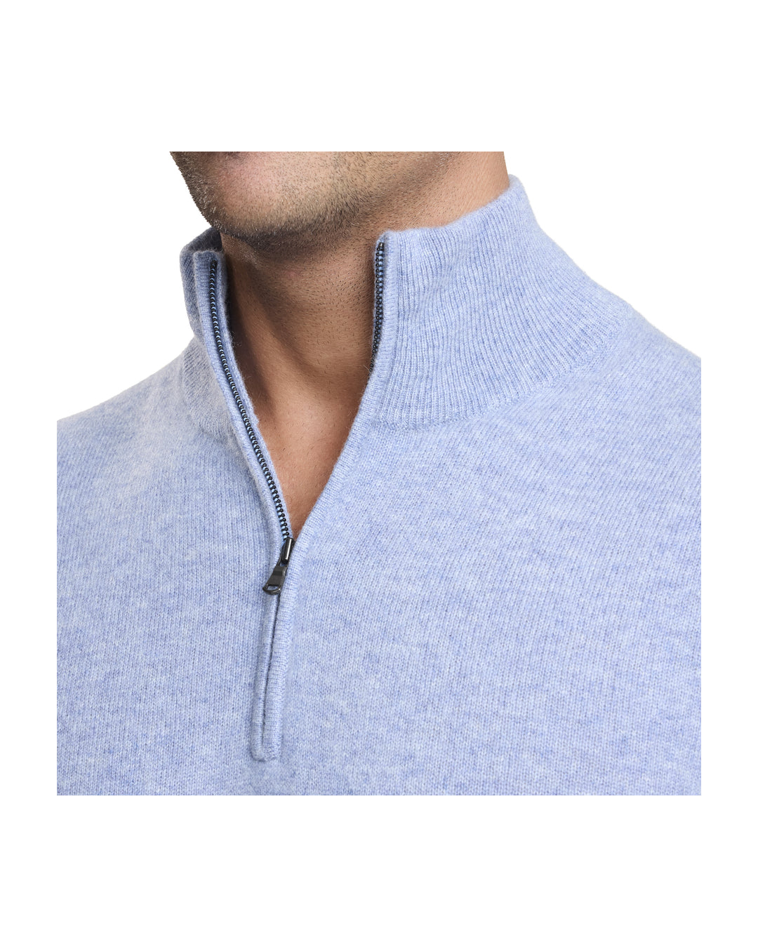 NOMAD | Men | Men's Cashmere Sweater | Light Blue
