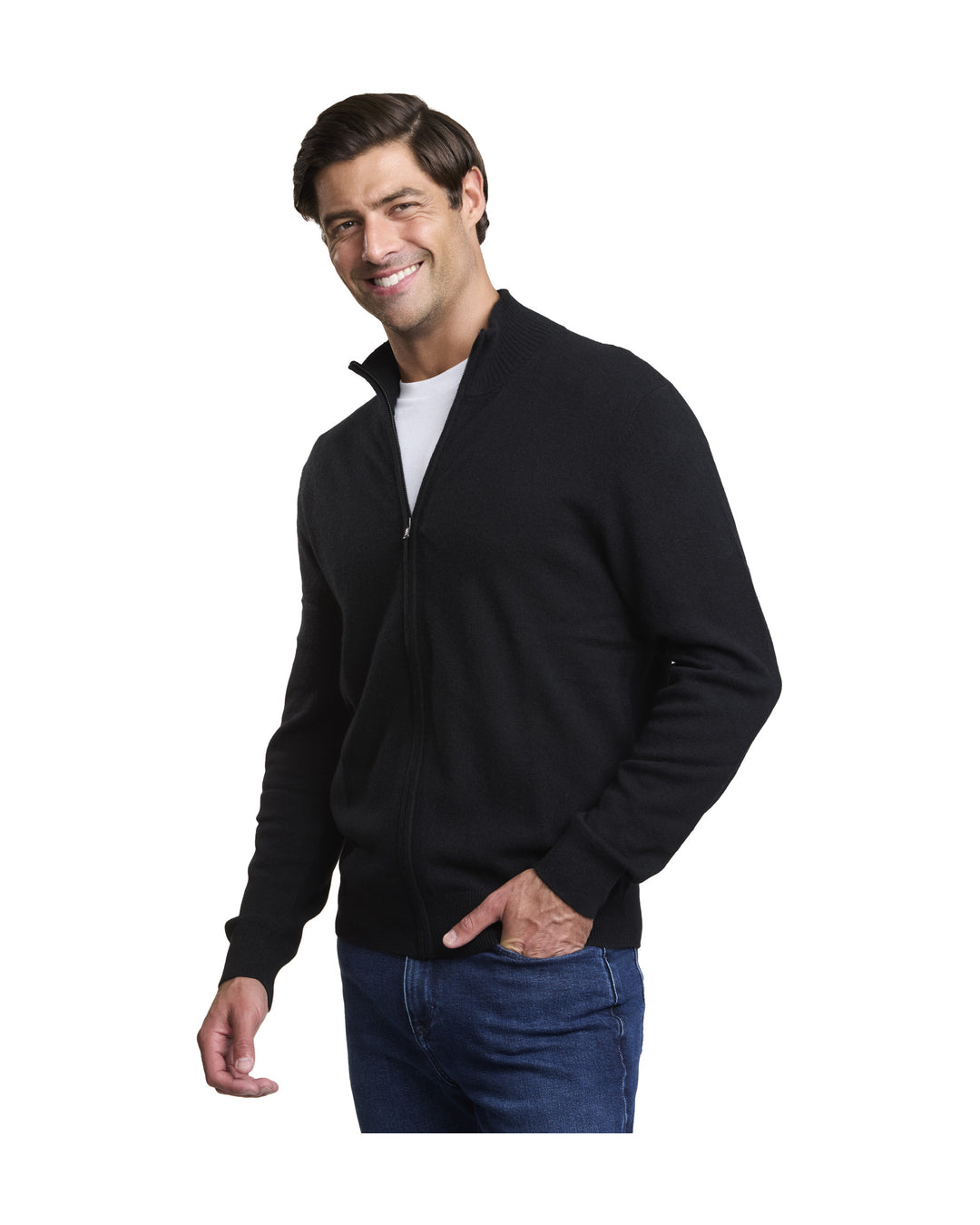 NOMAD | Men | Men's Cashmere Sweater | Black
