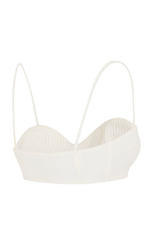 Sphinx Rib Bralette | Ivory
