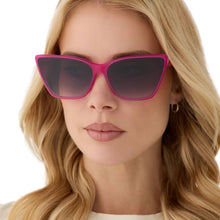 Womens | Alina Sunglasses | Bright Tulip | Grey Gradient Lenses
