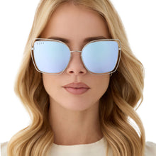 Womens | Jacqueline Sunglasses | Silver | Lavender Lenses