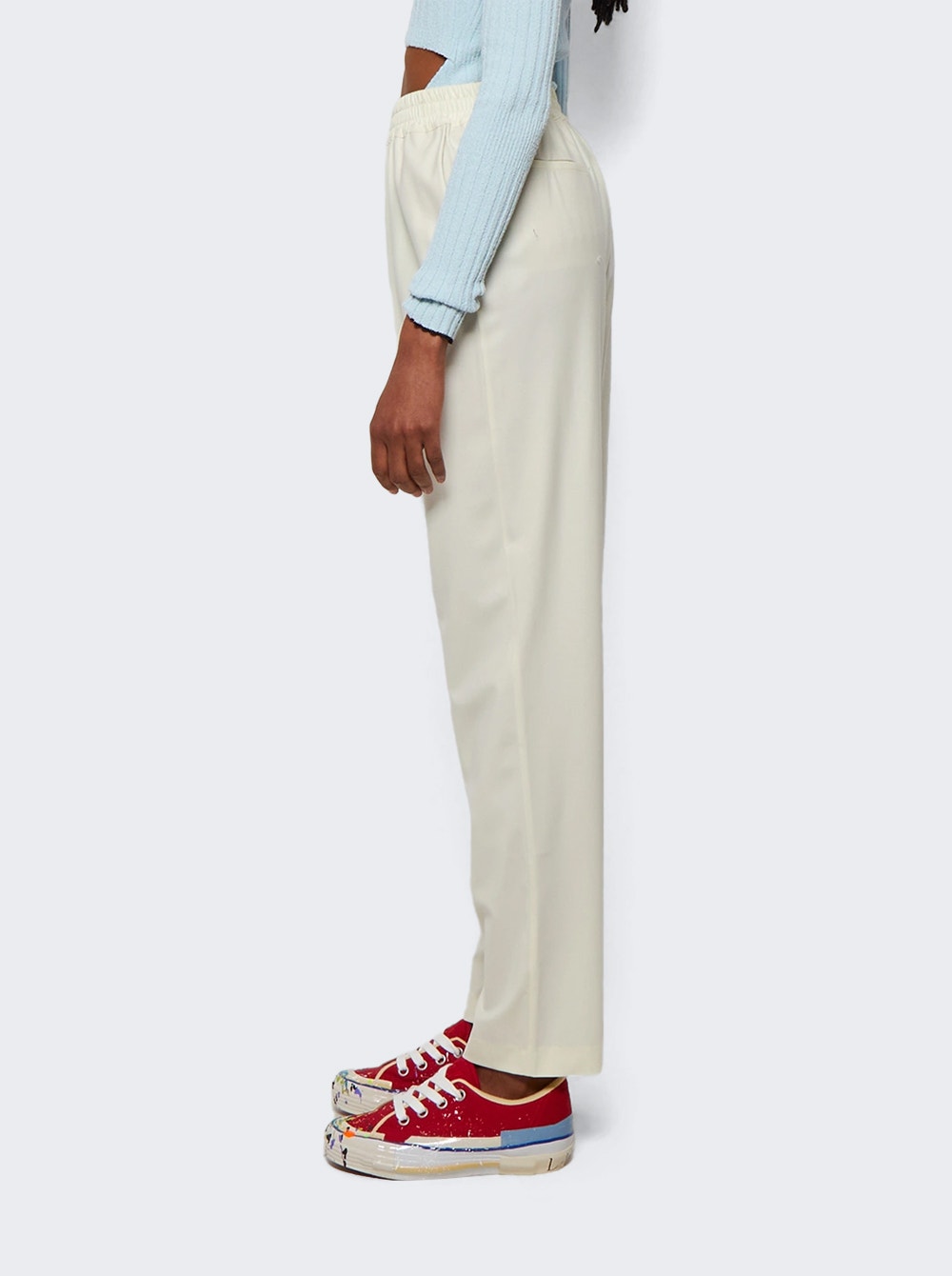 Women | Zeynep Arcay | Jogger Wool Pants | Vanilla