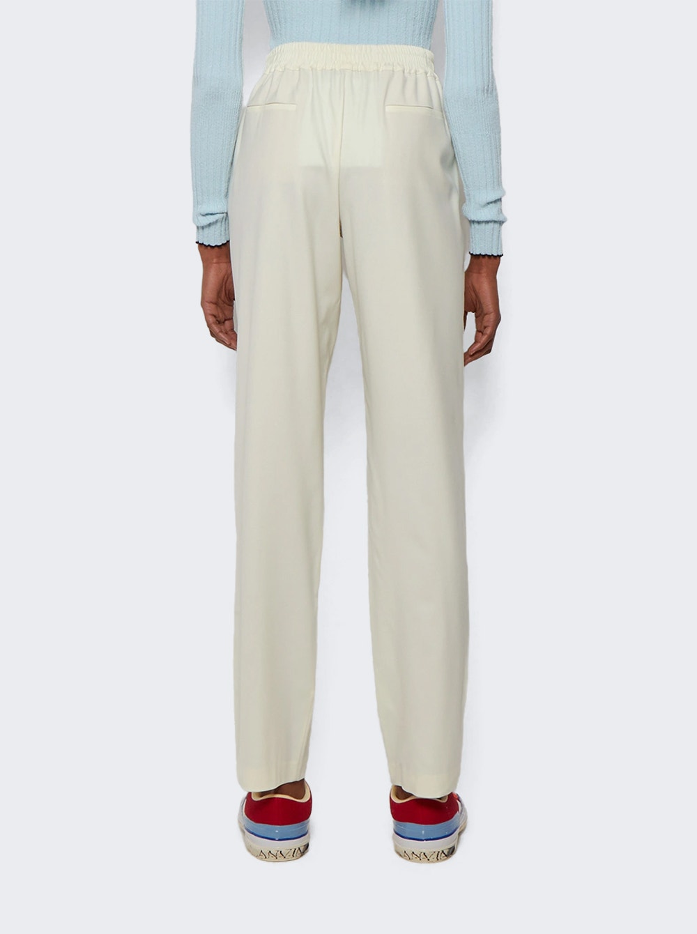 Women | Zeynep Arcay | Jogger Wool Pants | Vanilla