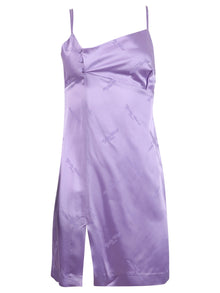 Women | GCDS | Jacquard Sleep Mini Dress Lilac | Purple