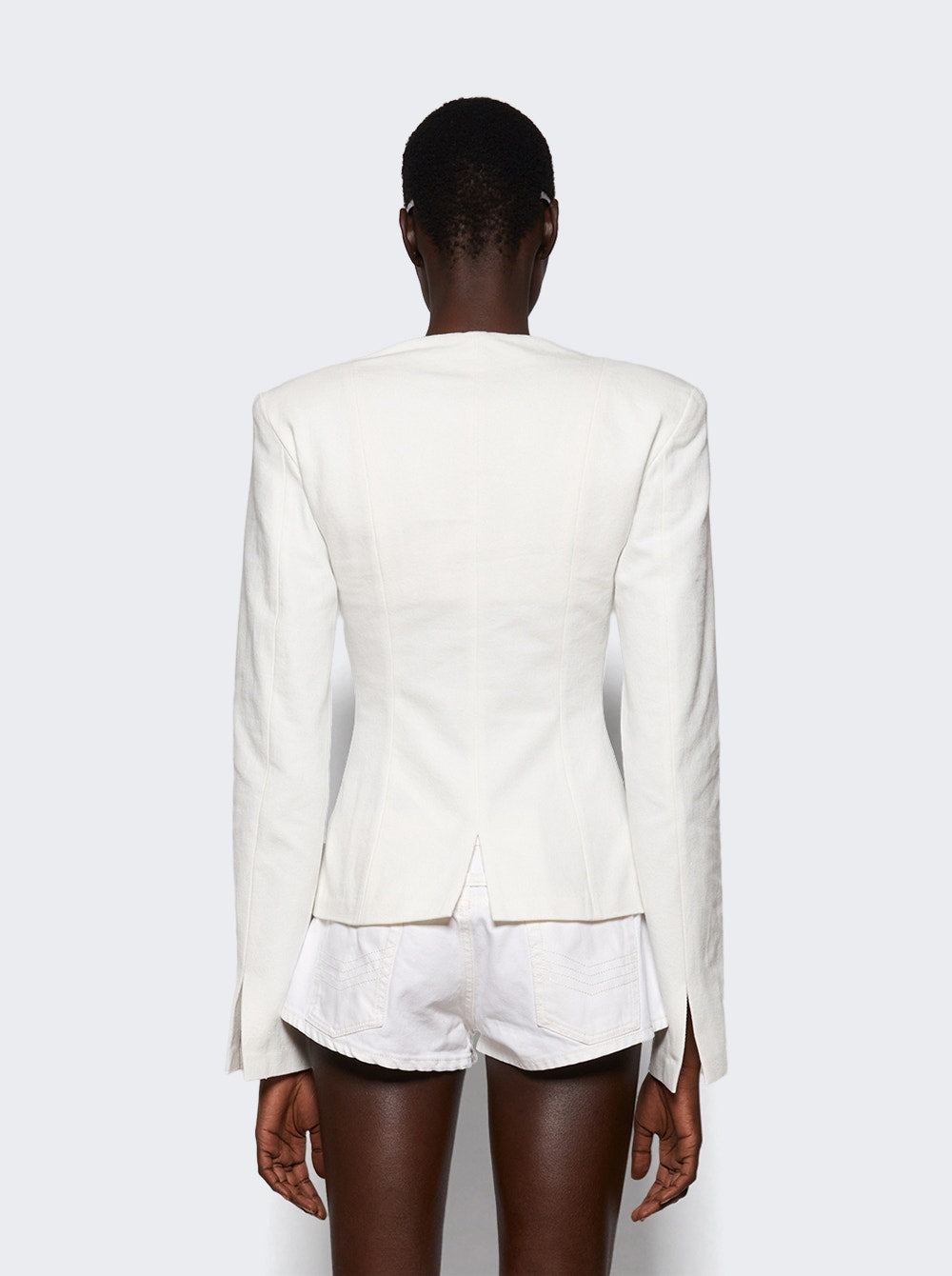 Women | Ludovic De Saint Sernin | Rebecca Jacket Optical White