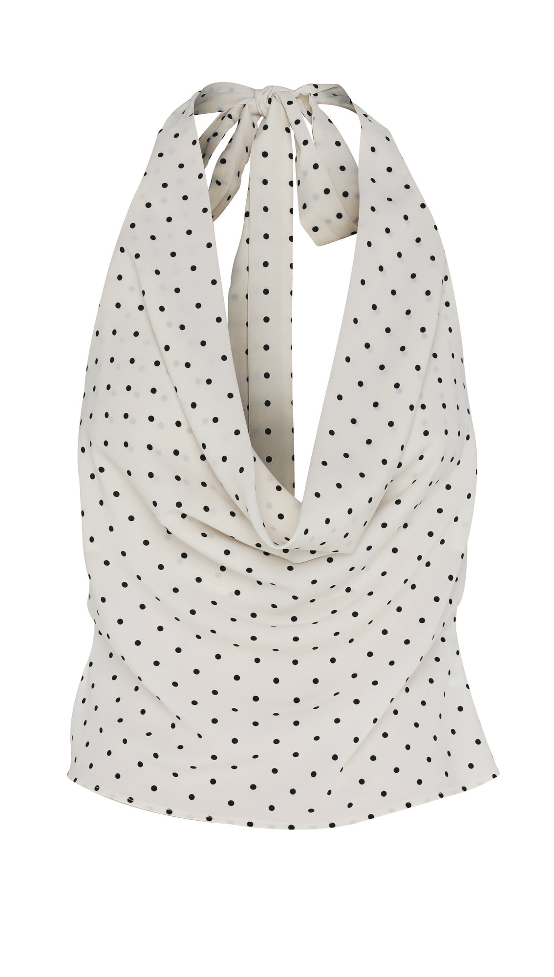 Colette Top | White Polkadot