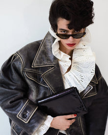 Sheath Clutch | Gold/Silver