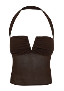 Victoria Top | Chocolate