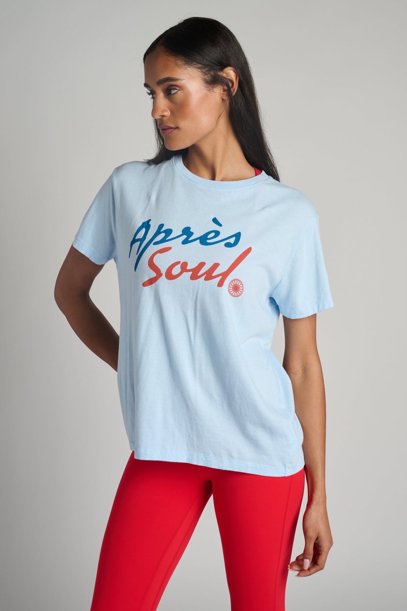 Junk Food | Apres Soul Junk Food Tee | Sky Blue