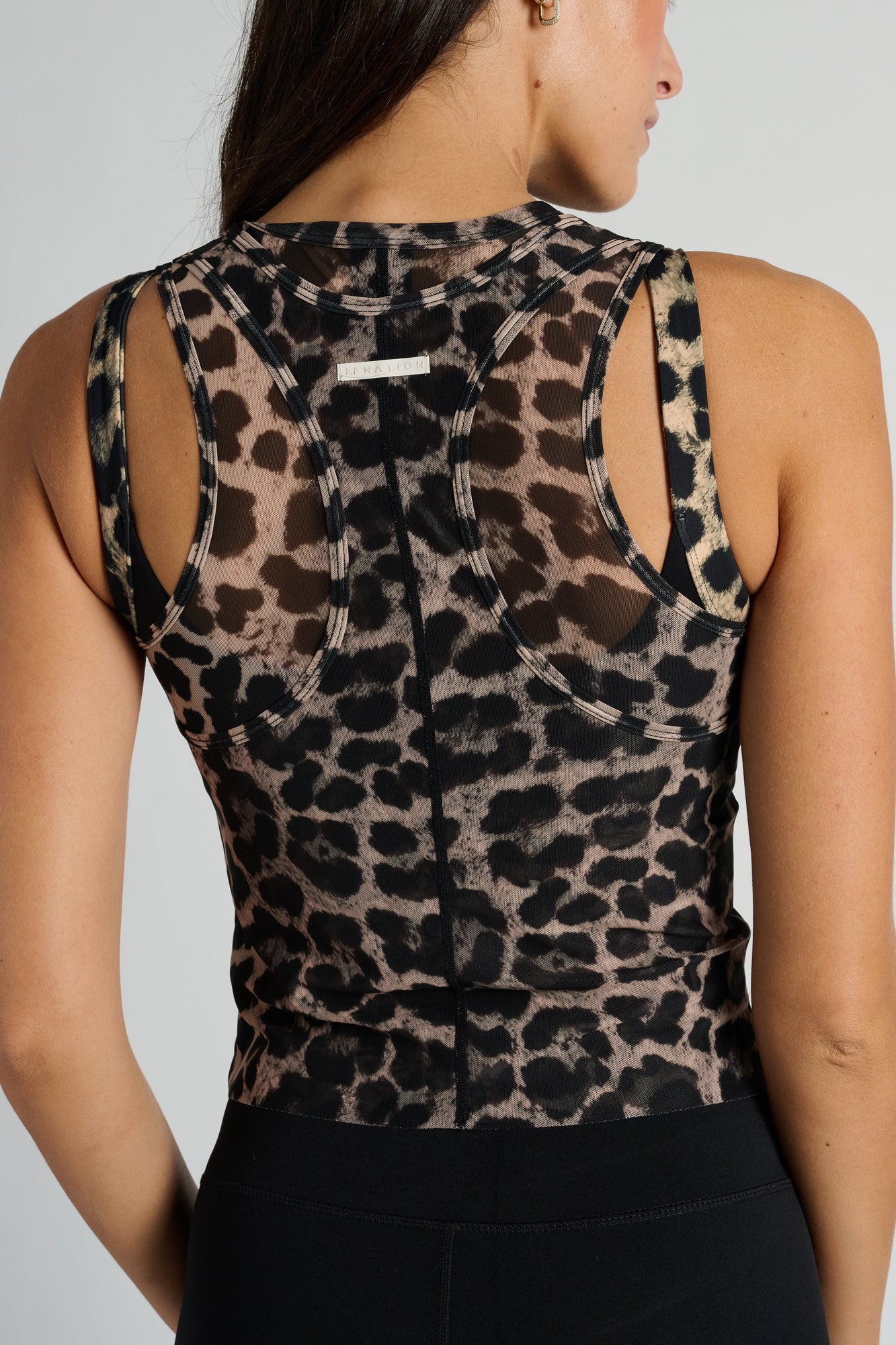 P.E Nation | Discovery Mesh Tank | Leopard