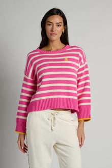 Kerri Rosenthal | Soul Brigade Sweater | Pink-Canvas