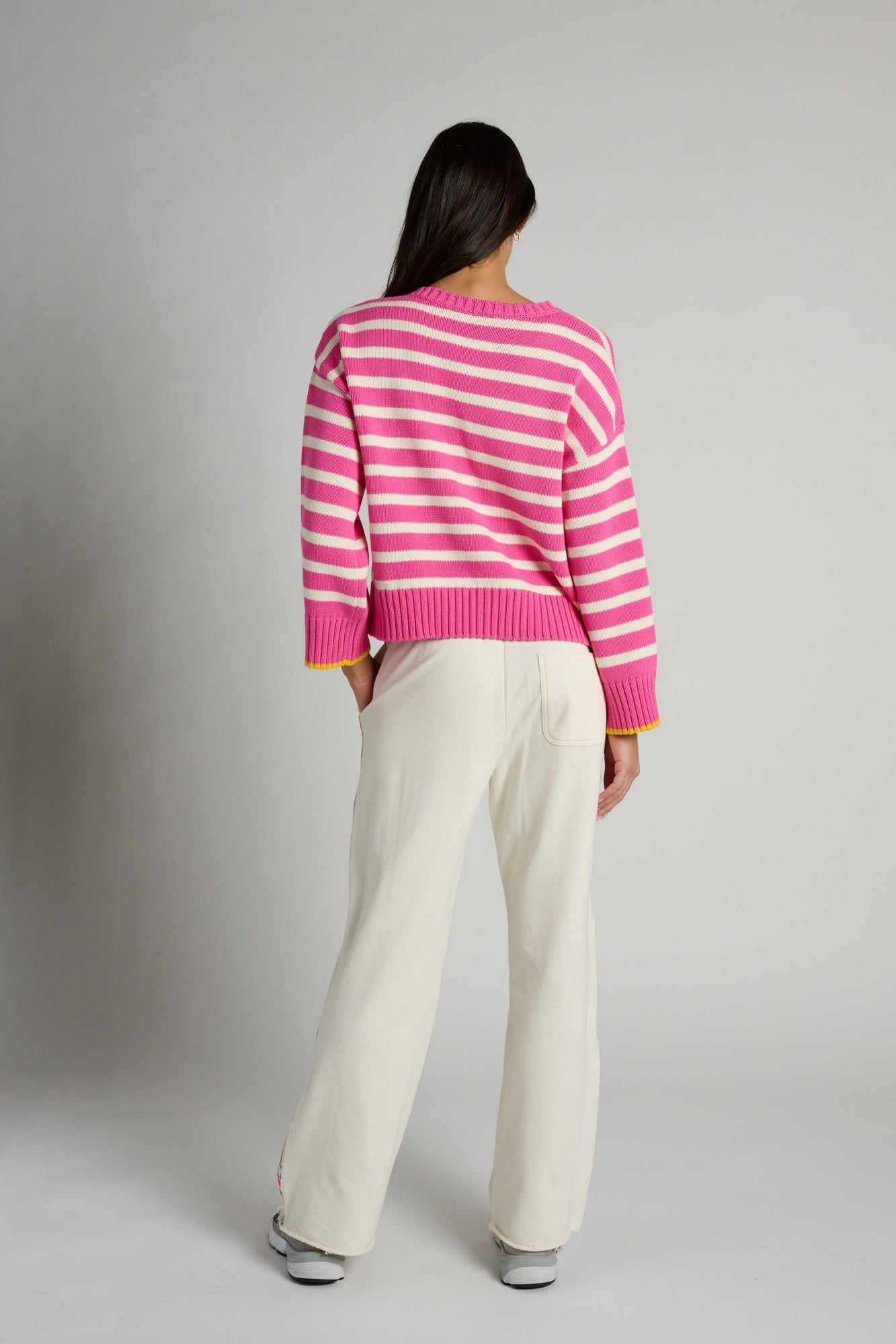 Kerri Rosenthal | Soul Brigade Sweater | Pink-Canvas