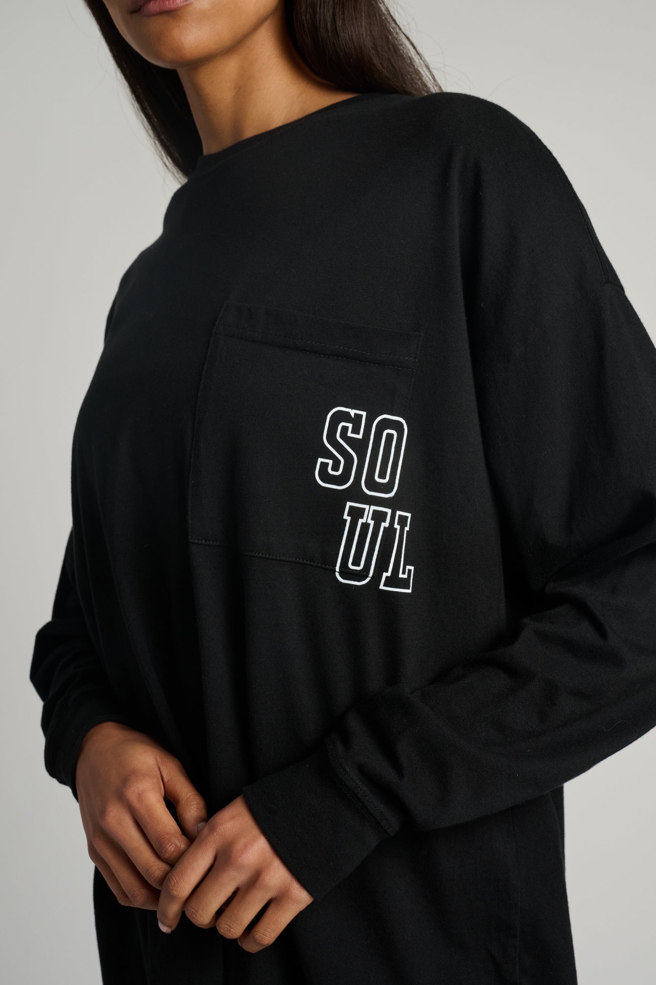 Soul by SoulCycle | Ruby Longsleeve | Black