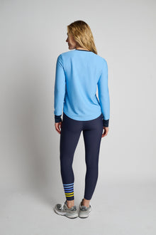 Addison Bay | Palmetto Long Sleeve | True Navy