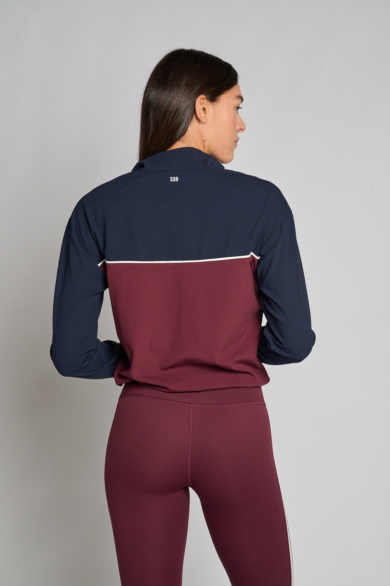 Splits59 | Millie Airweight Half Zip | Multi