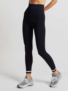 The Upside | Form Seamless 25In Midi Pant | Black