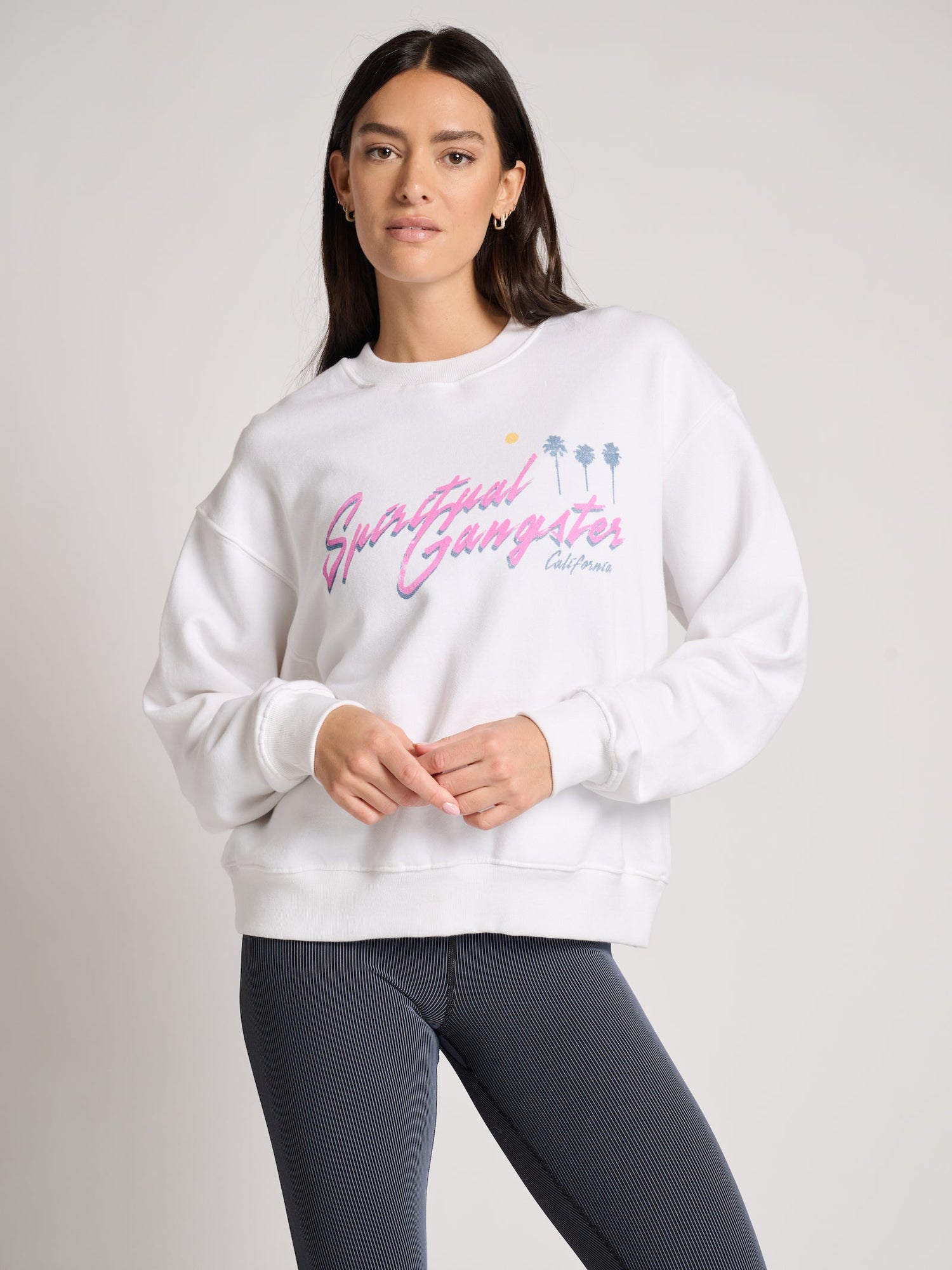 Spiritual Gangster | Sg Palm La Brea Crew | White