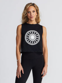 Soul by SoulCycle | Renee Wheel Tank | Black