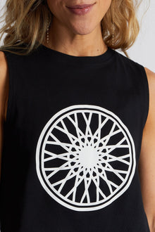 Soul by SoulCycle | Renee Black Wheel Core Tank | Black