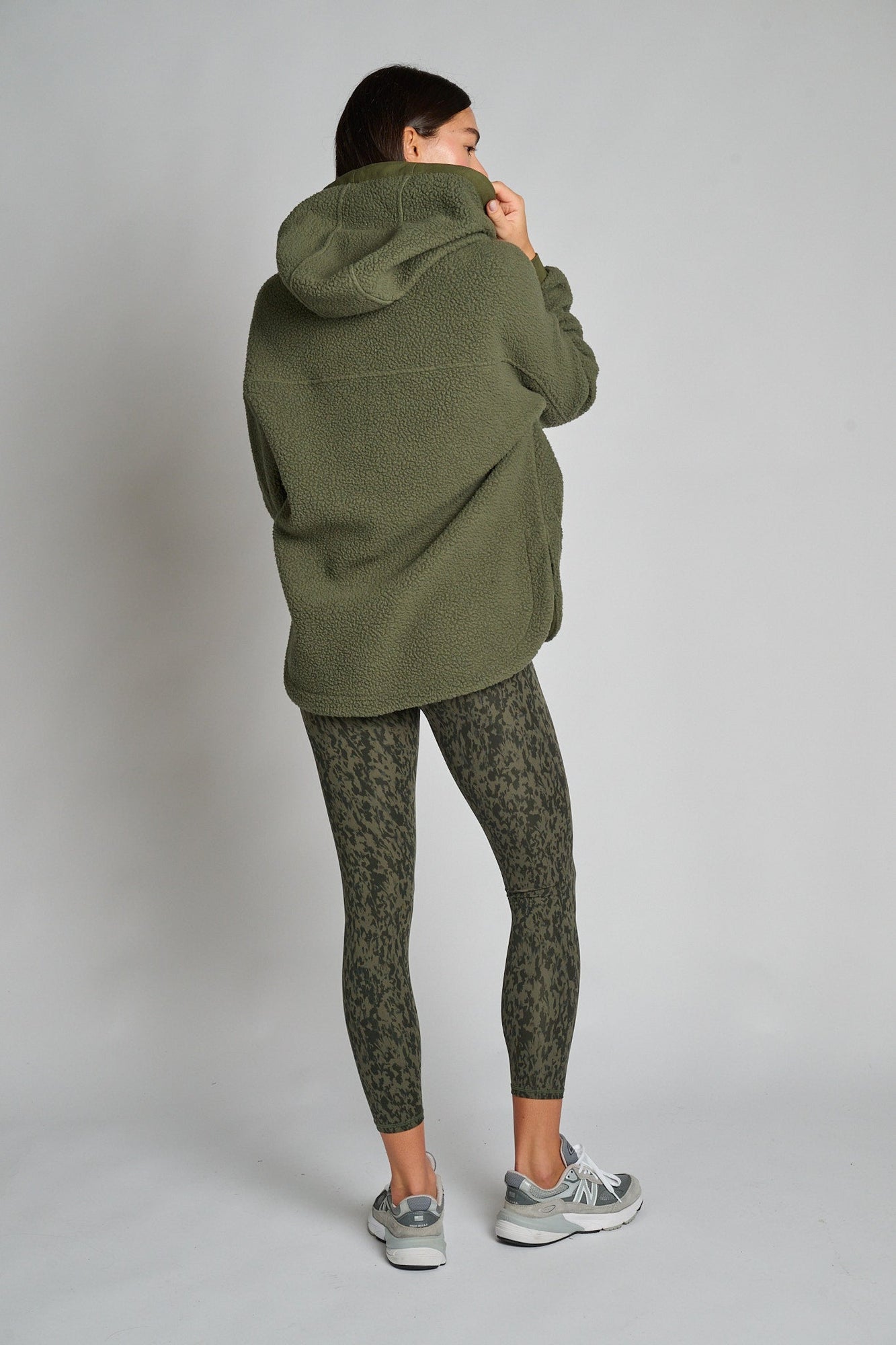 Varley | Fey Relaxed Fleece | Olive