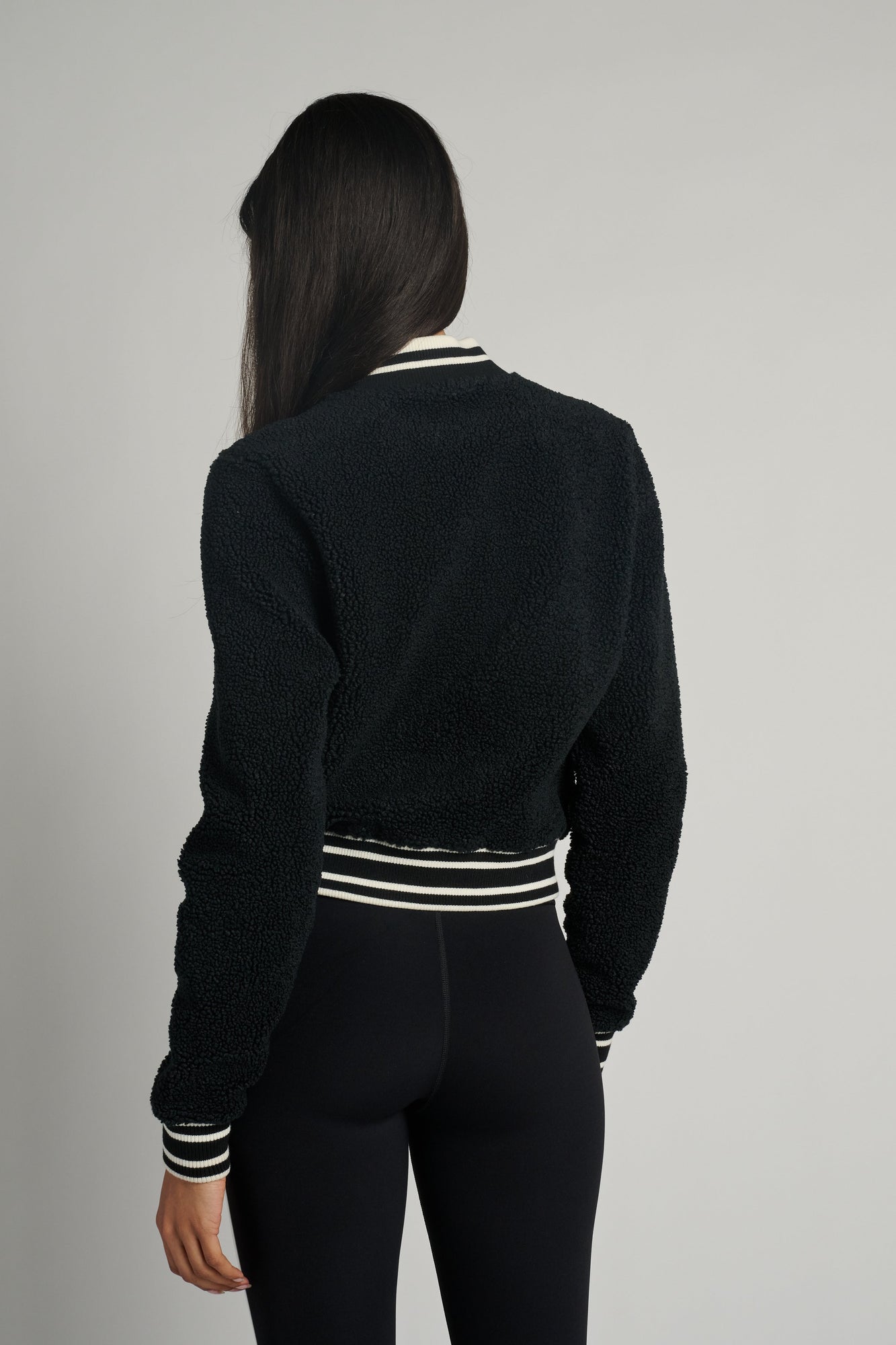 Splits59 | Willa Sherpa Jacket | Black