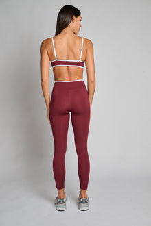 Year of Ours | Sport Monica Bra | Burgundy