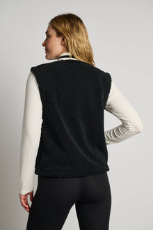 Splits59 | Aster Sherpa Vest | Black