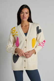 Kerri Rosenthal | Poppy Soul Brigade Cardigan | Canvas