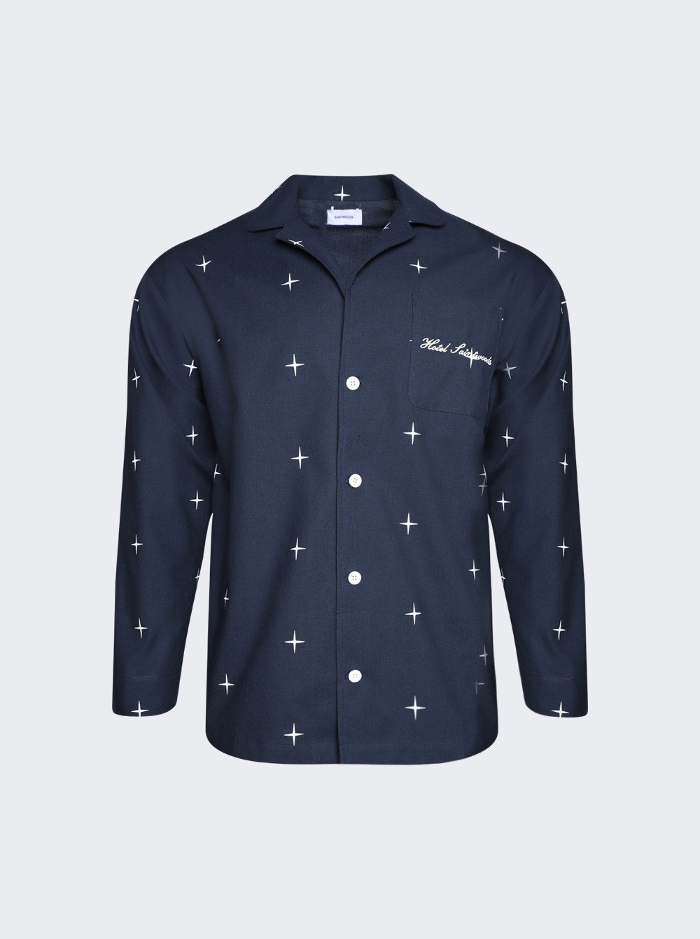Men | SAINTWOODS | Pajama Top | Navy