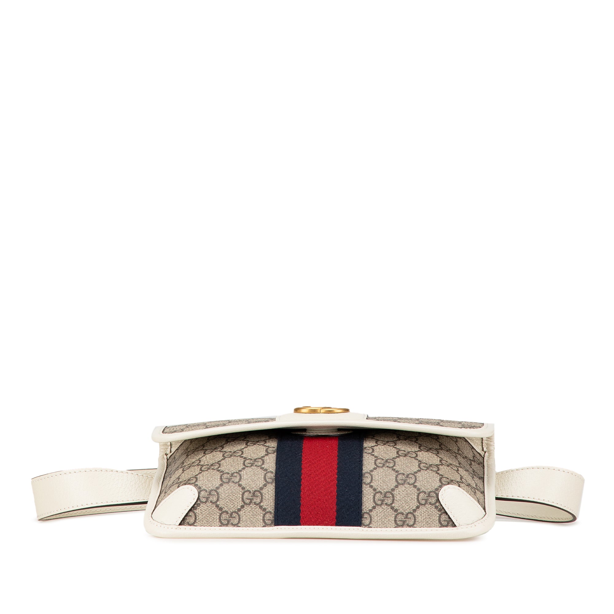 Gucci | Pre-Owned GG Supreme Ophidia Belt Bag | Brown/Beige/WhiteWhite