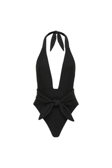Tropez Tie-Up One-Piece | Sable