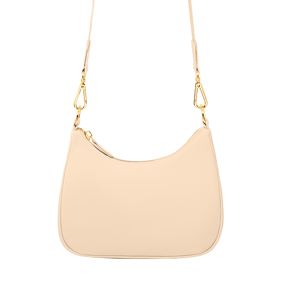Curved Crossbody Bag | Sand