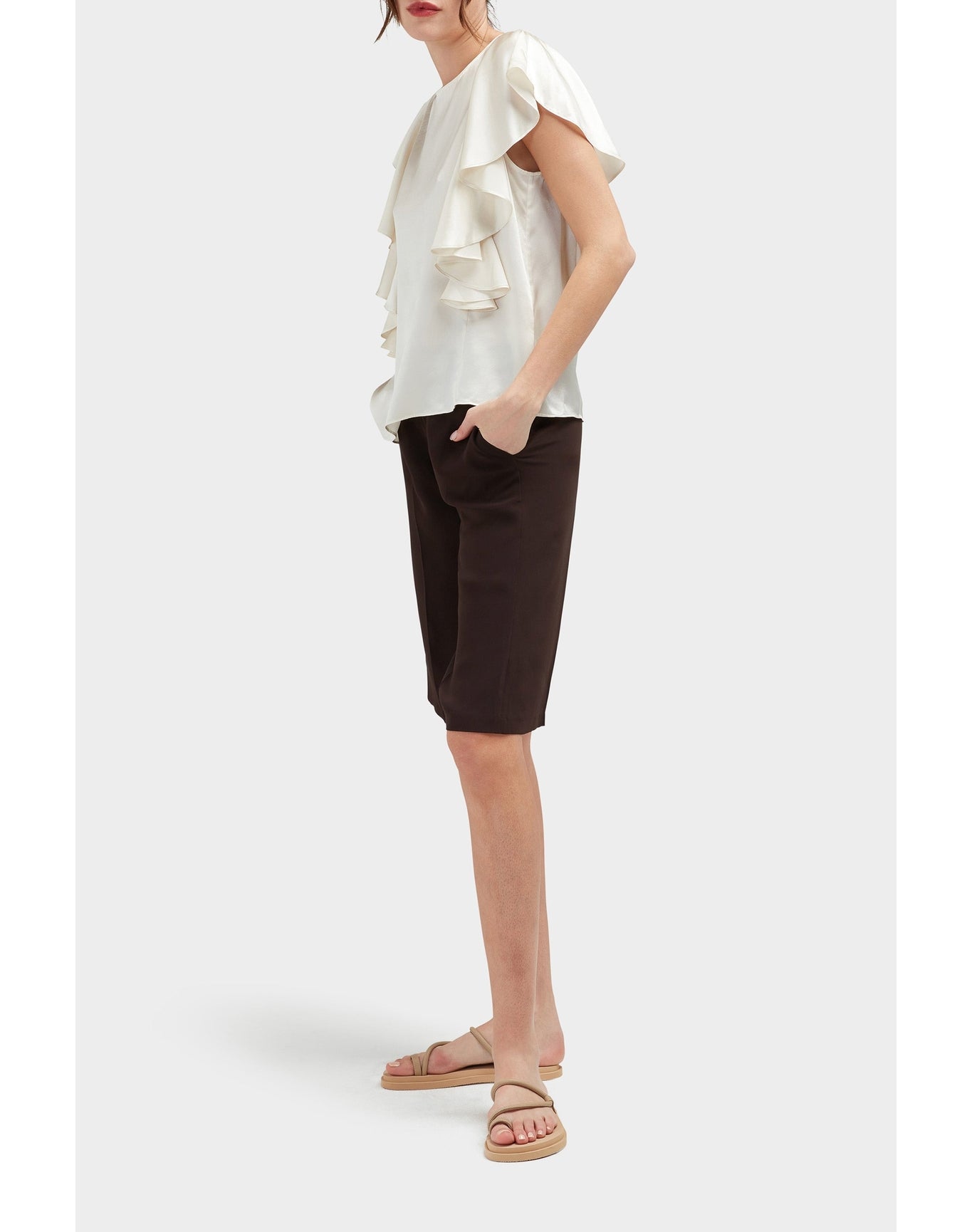 Scarlett Top | White Sand