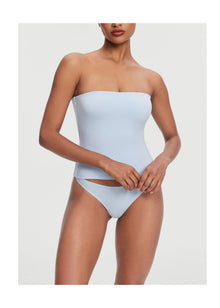 Seamless Full-Length Tube Top | Sky Blue